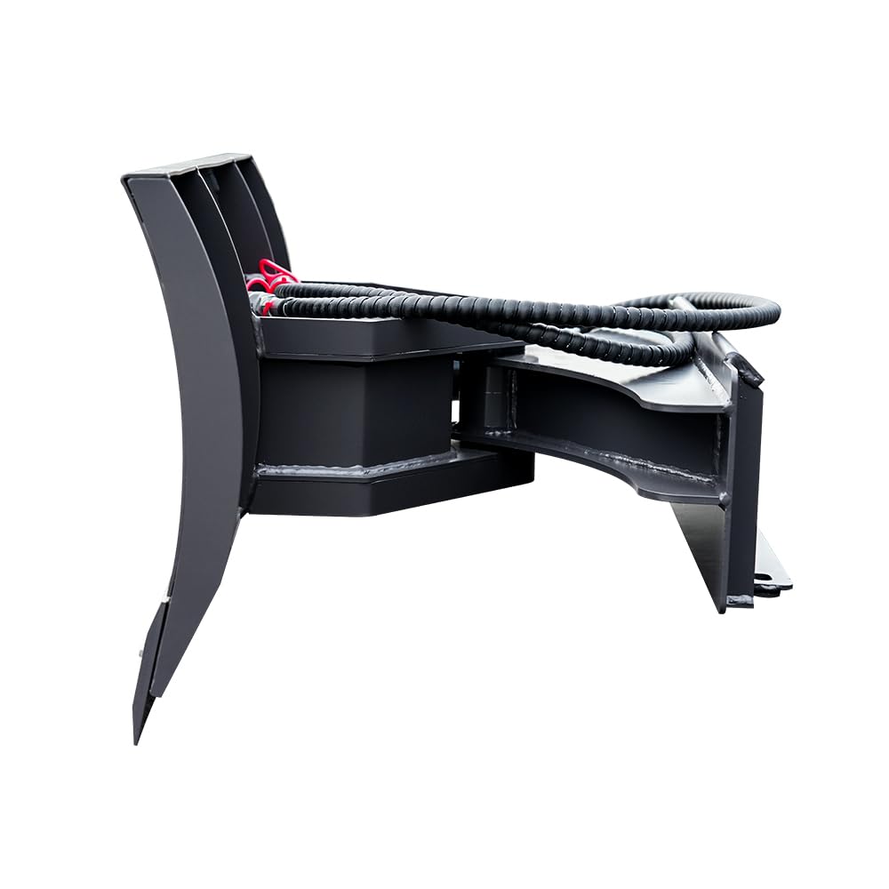 HUAYEE Bulldozer Blade Attachment for Skid - Steer Loaders - Ideal for Construction Sites, Farm Work & Land Clearing - USA Stock