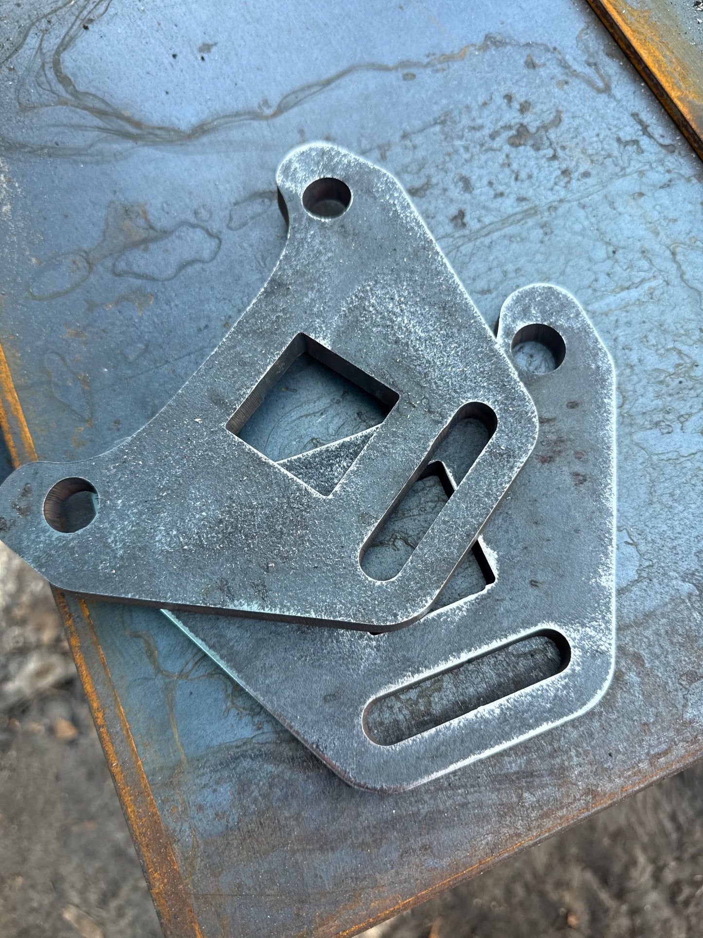 Mini Excavator Track Drive Motor Guard with Tow Mount