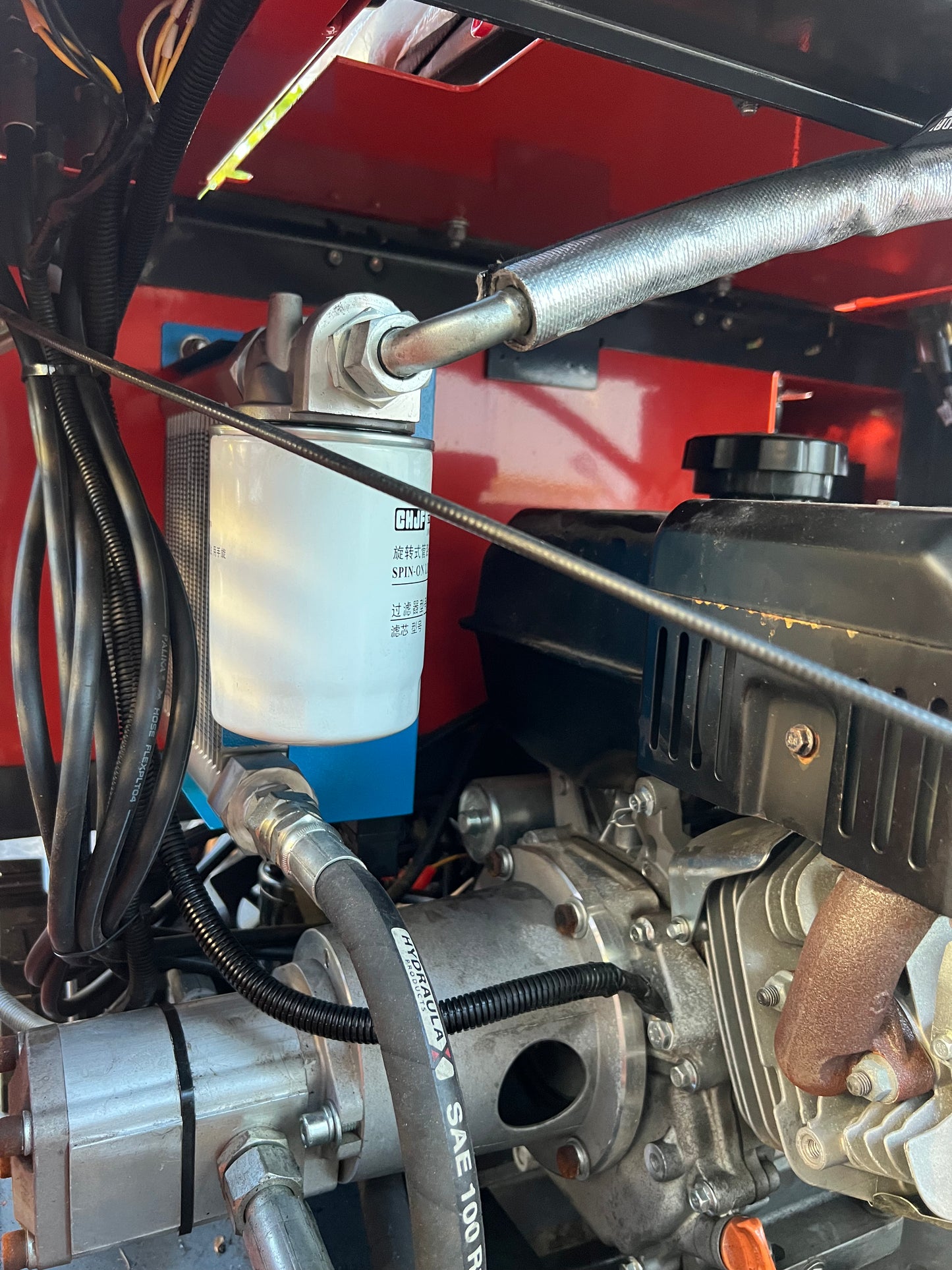 H15 Style Complete Hydraulic Cooler and Filter Kit