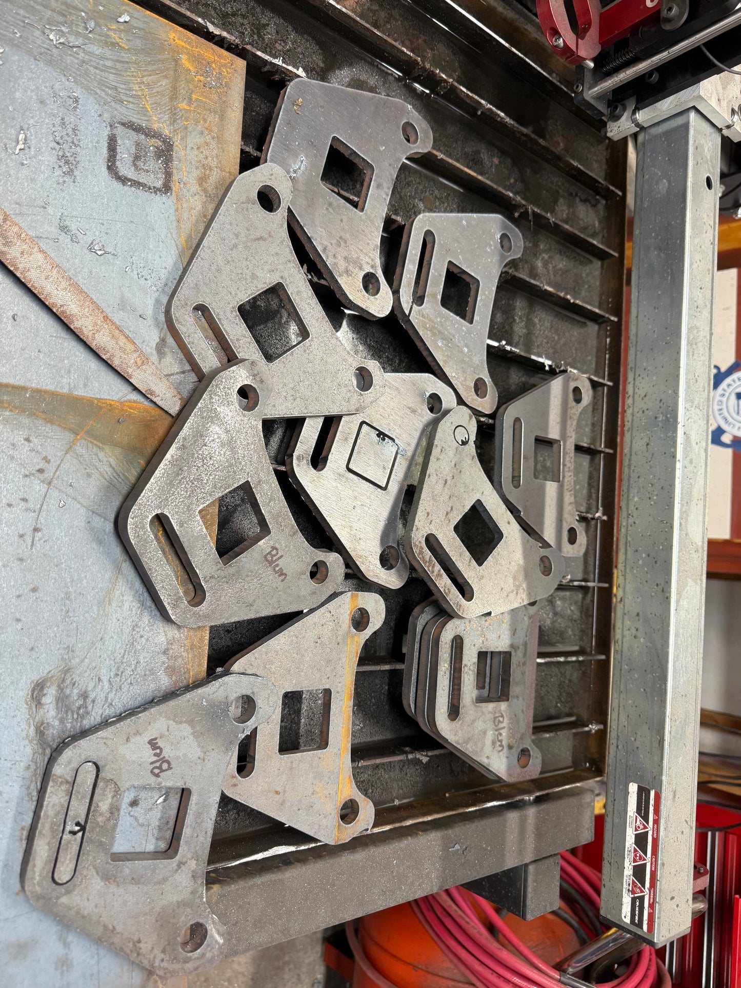 Mini Excavator Track Drive Motor Guard with Tow Mount