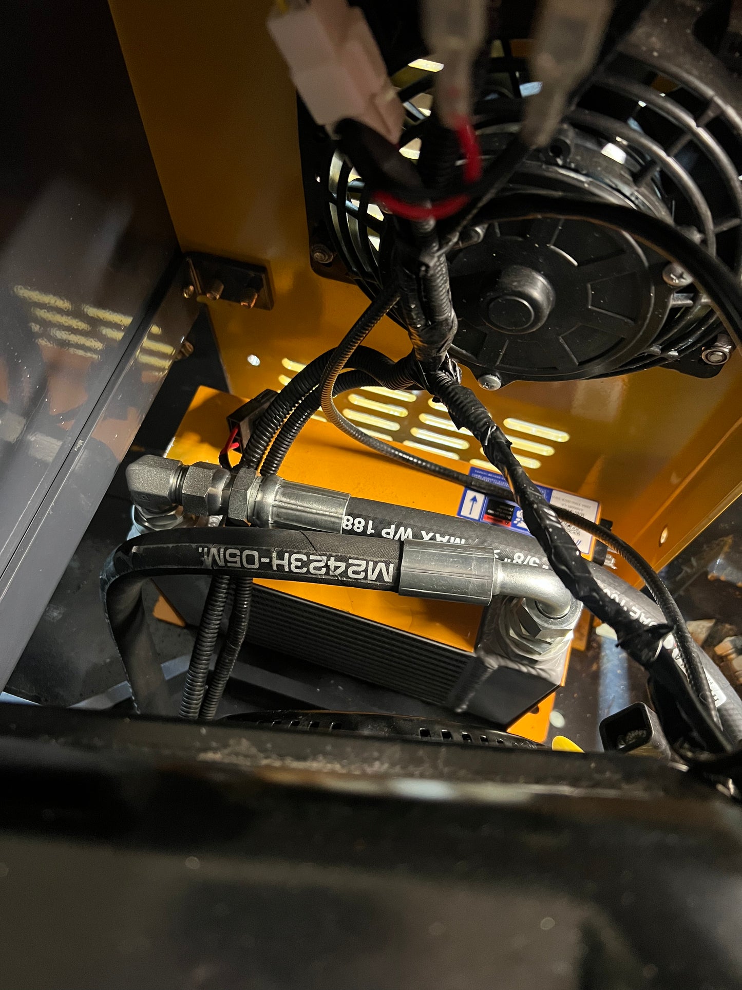 H12 Style Mini Excavator Hydraulic Oil Cooler and Filter Kit
