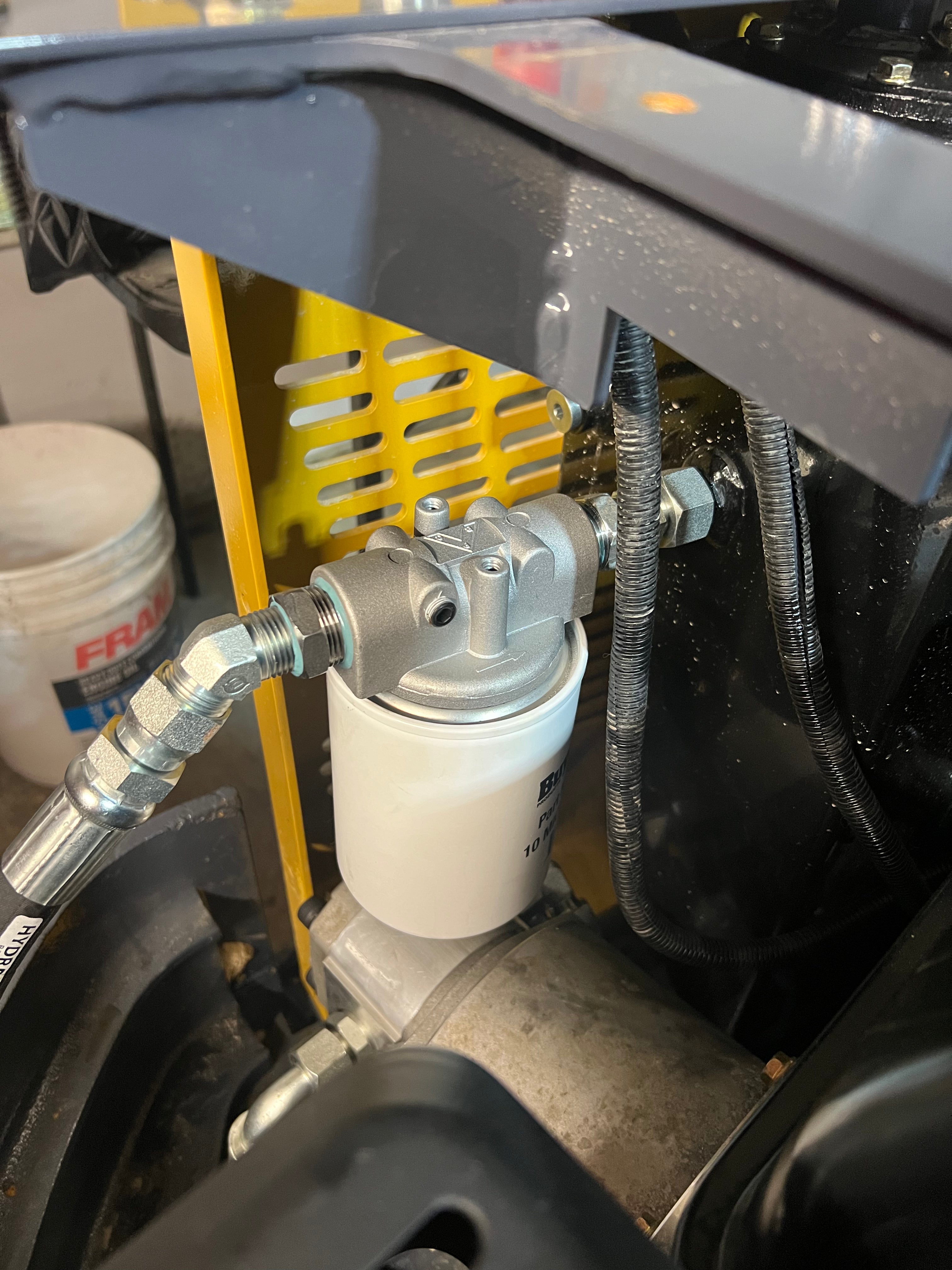 H12 Style Mini Excavator Hydraulic Oil Cooler and Filter Kit Central