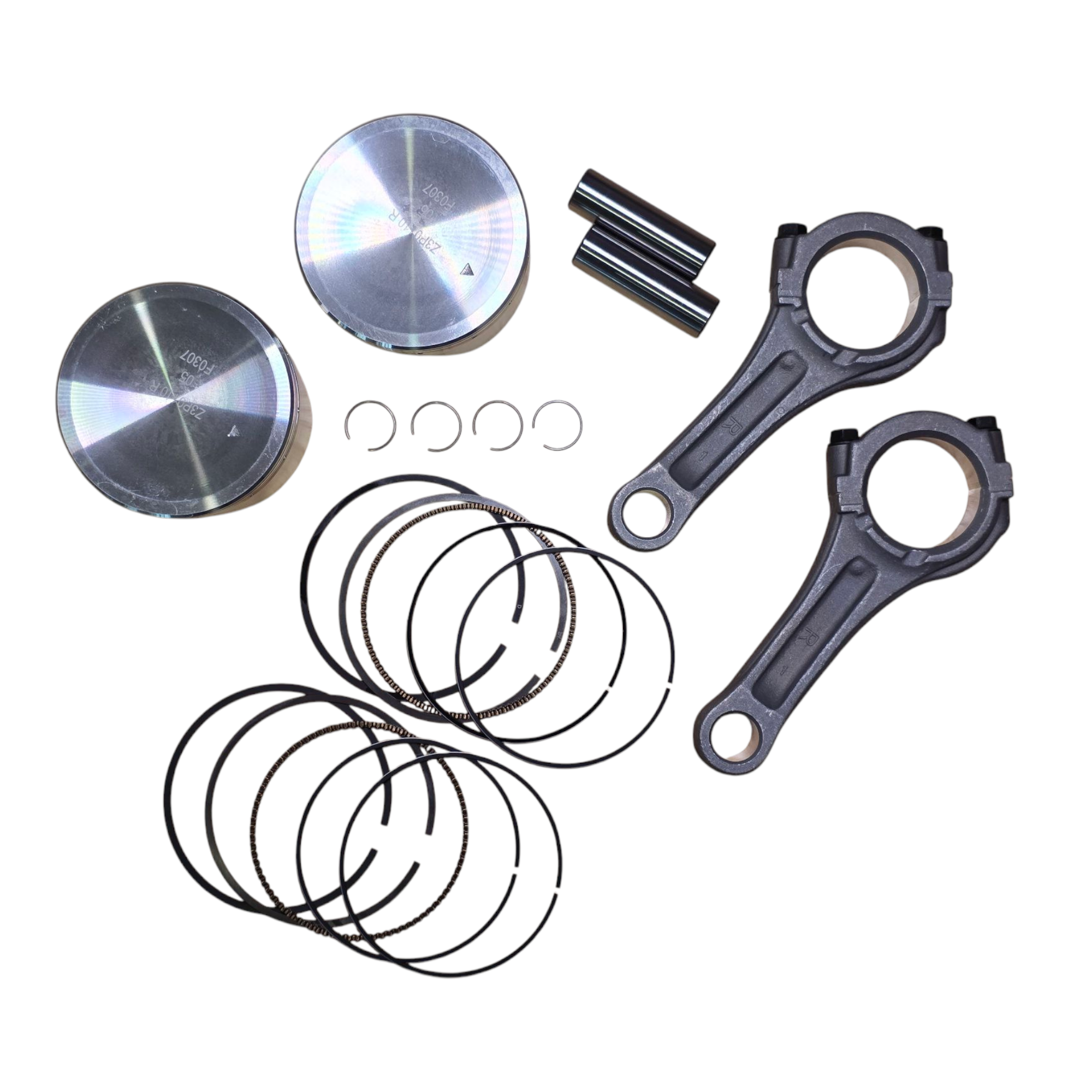 Rato 739cc Connecting Rod and Piston Set Central Digger Supply LLC