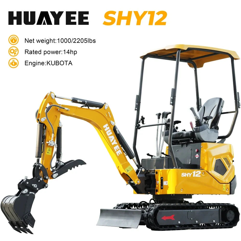 HUAYEE SHY12 Mini Excavator