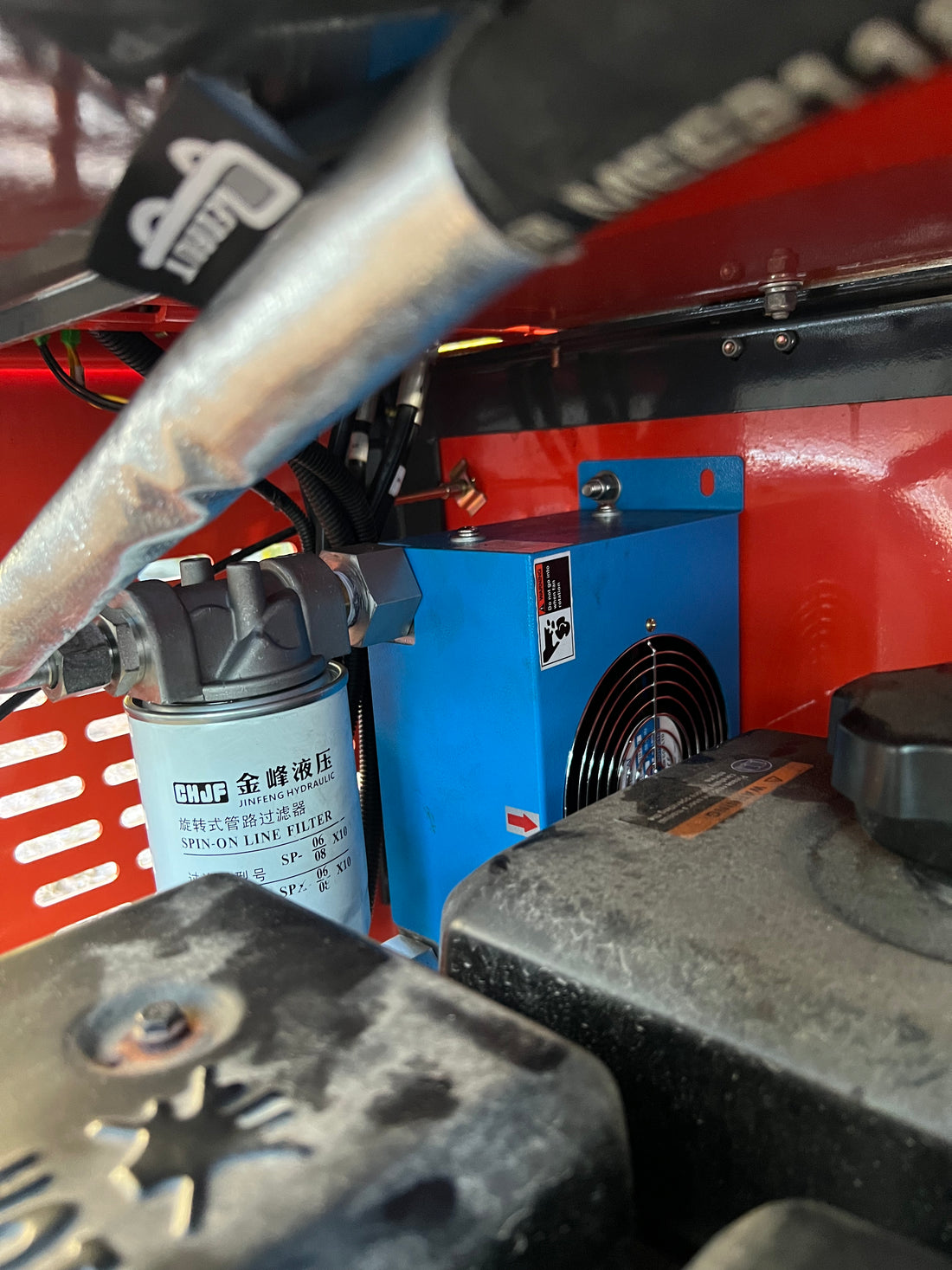 H15/H15R Style Complete Hydraulic Cooler and Filter Kit