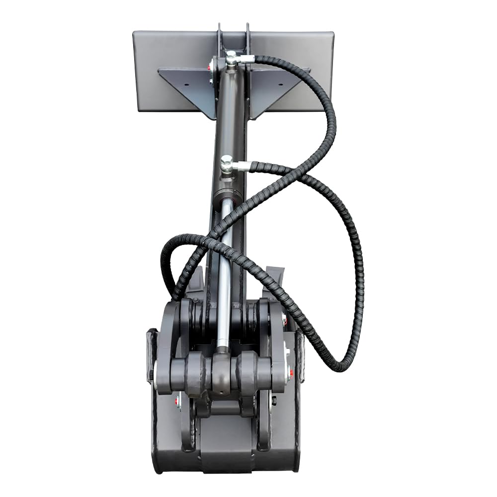 HUAYEE Mini Skid Steer Loader Backhoe Arm with Bucket - Heavy Duty Digging Attachment USA Stock