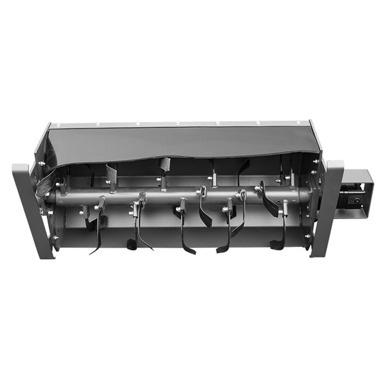 HUAYEE Rotary Tiller Attachment for Skid Steer Loaders - Ideal for Farmland, Garden & More - USA Stock