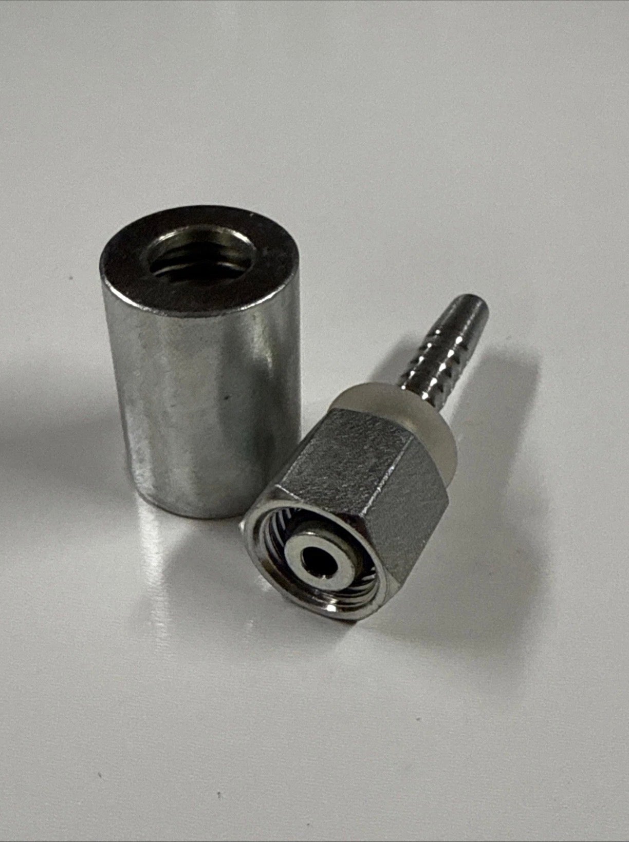 DIN L08 Bulk Hydraulic Fittings with Ferrule 1/4” Hose