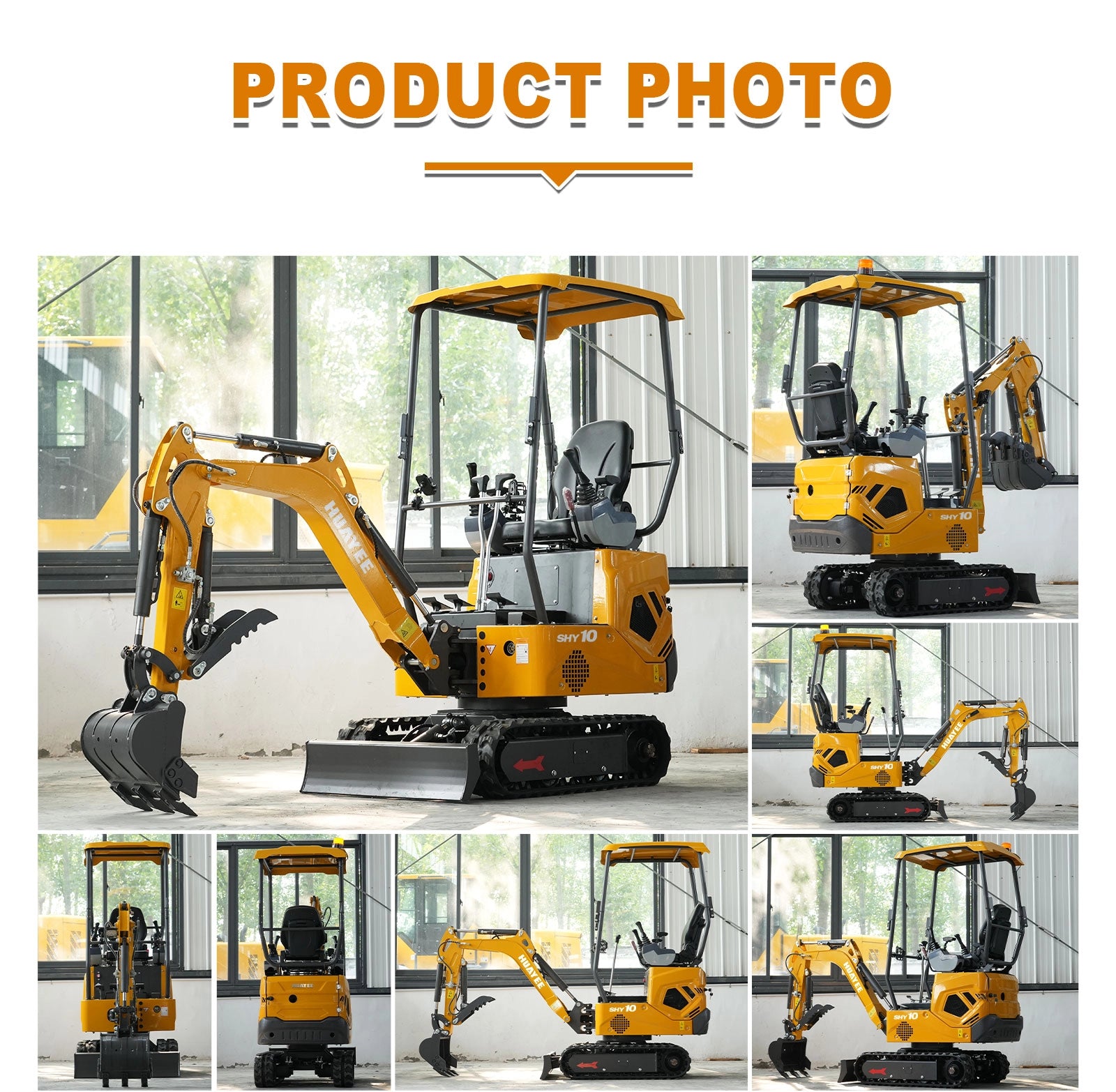 HUAYEE SHY10 Mini Excavator