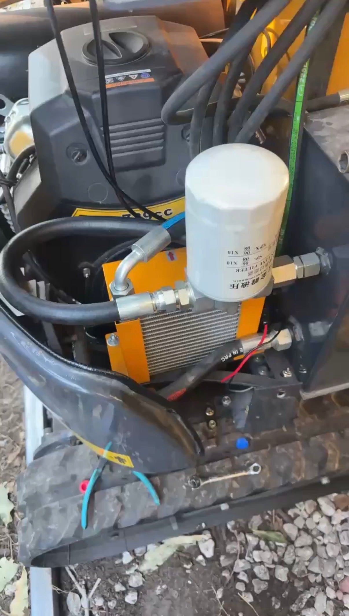 QK20R Hydraulic Cooler and Filter Kit (Read Description)