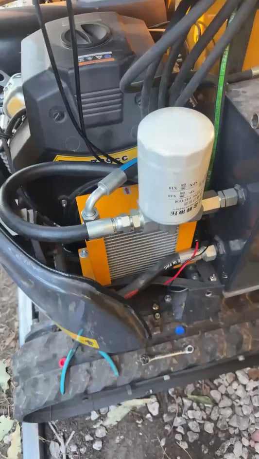 QK20R Hydraulic Cooler and Filter Kit (Read Description)