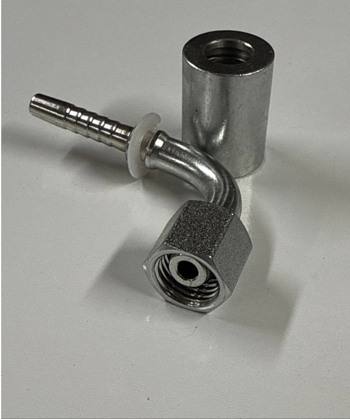 DIN L08 Bulk Hydraulic Fittings with Ferrule 1/4” Hose