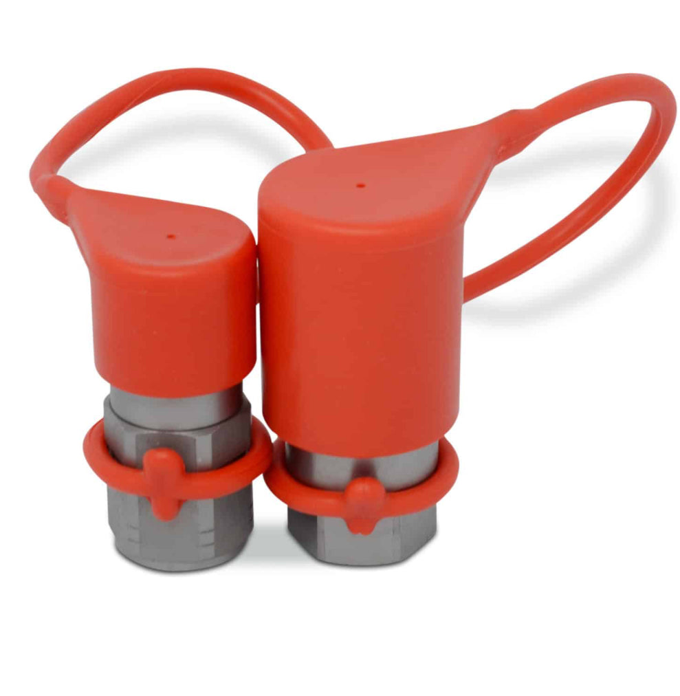 Hydraulic Couplers with Adapters