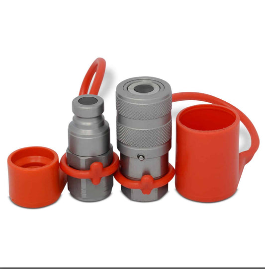 Hydraulic Couplers with Adapters
