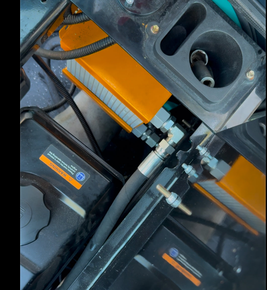 QH12 Style Hydraulic Cooler and Filter Kit