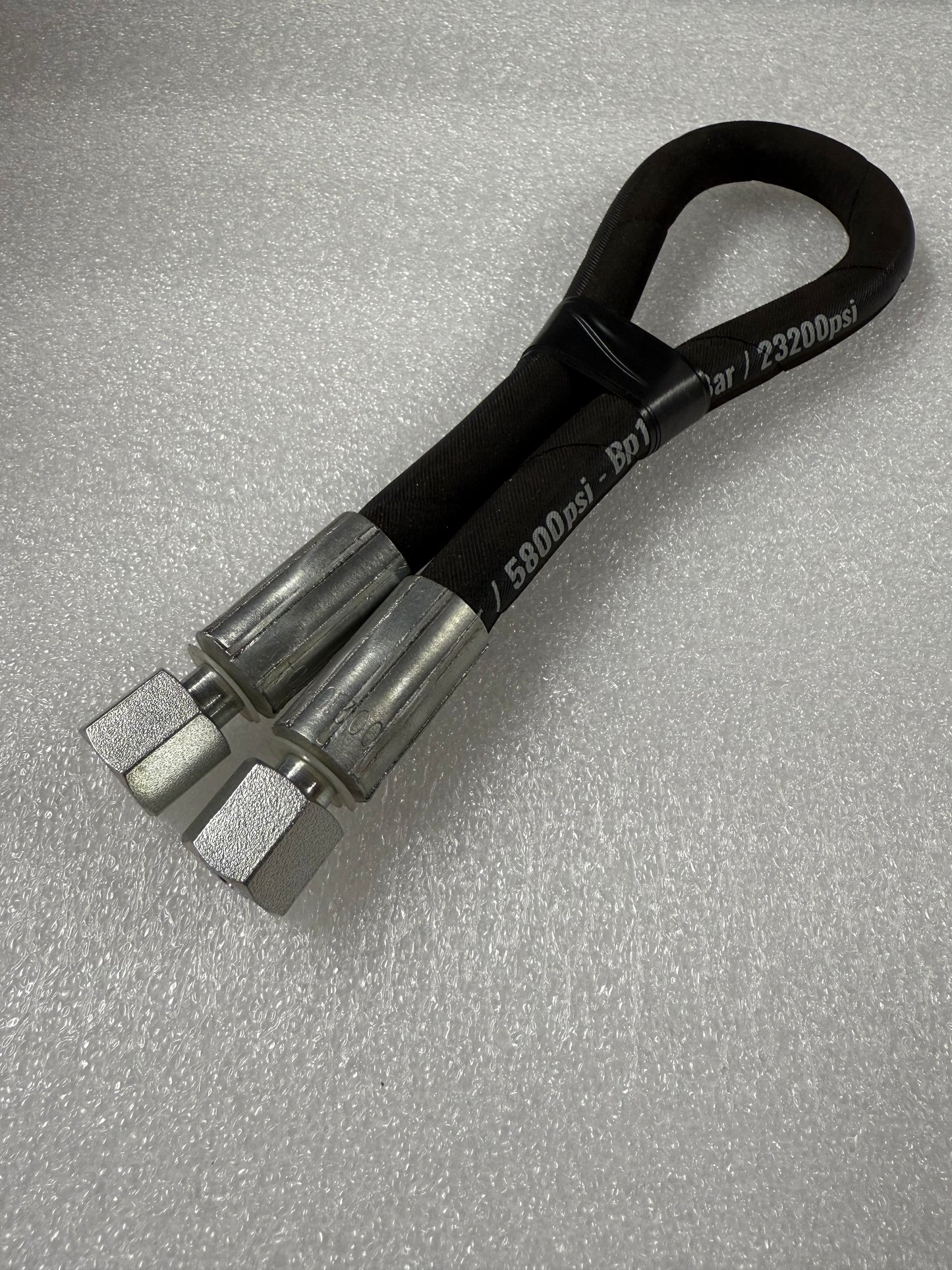 Custom Length 1/4” Hydraulic Hose Assembly