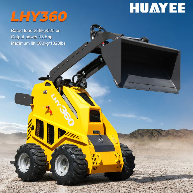 HUAYEE LHY360 Mini Skid Steer Loader