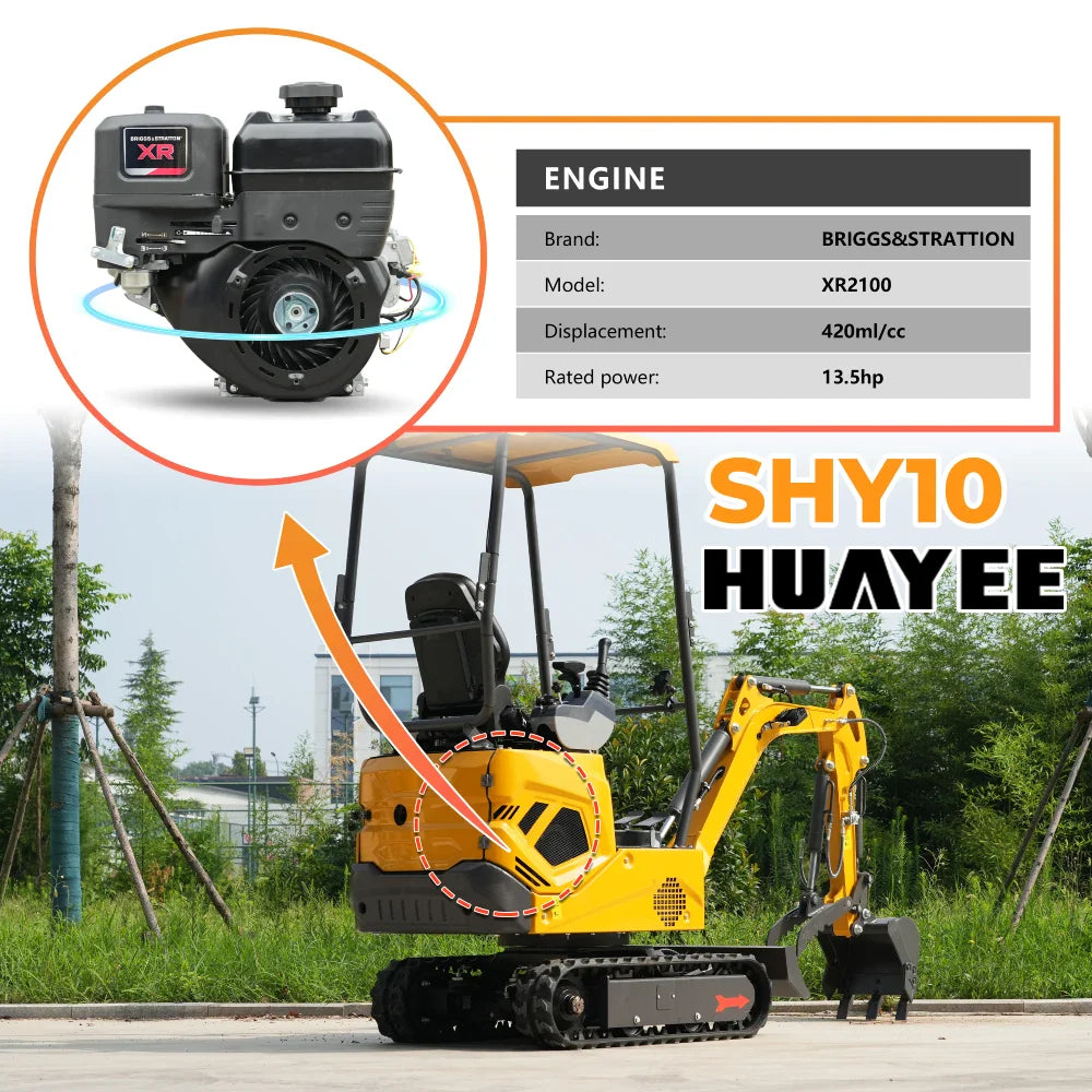 HUAYEE SHY10 Mini Excavator