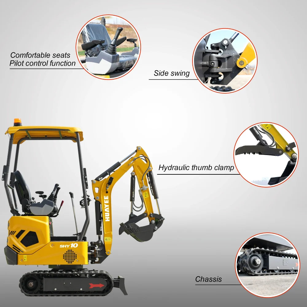 HUAYEE SHY10 Mini Excavator