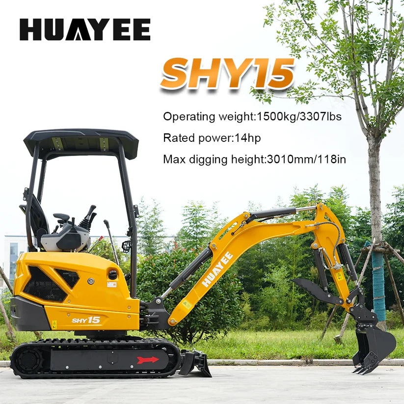HUAYEE SHY15 Mini Excavator