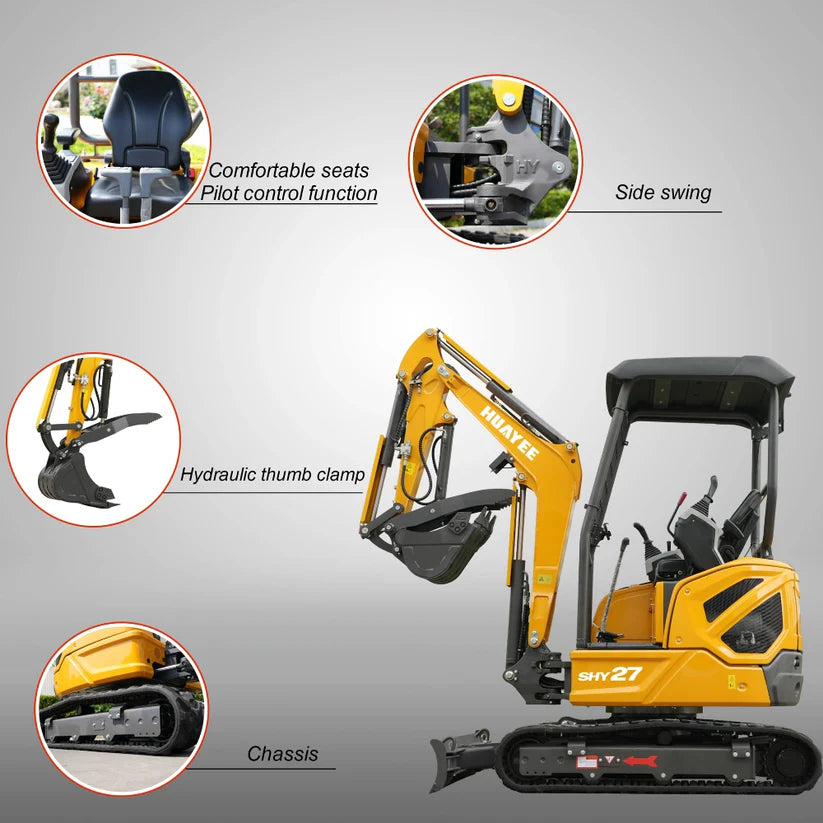 HUAYEE SHY27 Mini Excavator