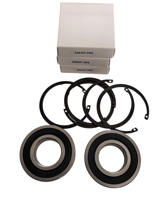 AGT KTT / KRT 23 Offset Hydraulic Pump Pulley Shaft Bearings