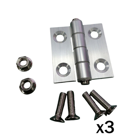 Extruded Aluminum Hood Hinge Set for AGT "K" Models (Not Lift-Off)