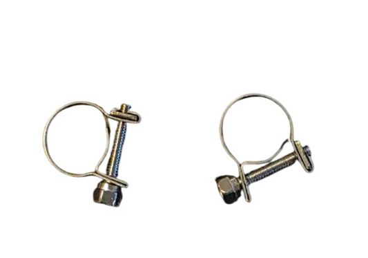 8mm / 5/16" Fuel Injection Style Hose Clamp, Pair