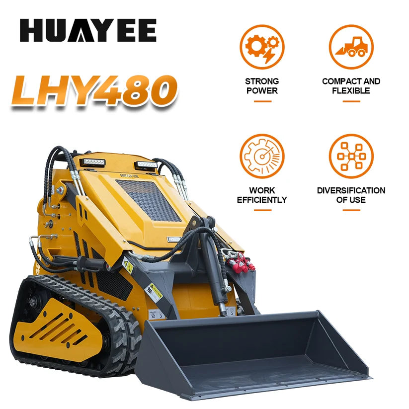 HUAYEE LHY480 Mini Skid Steer Loader