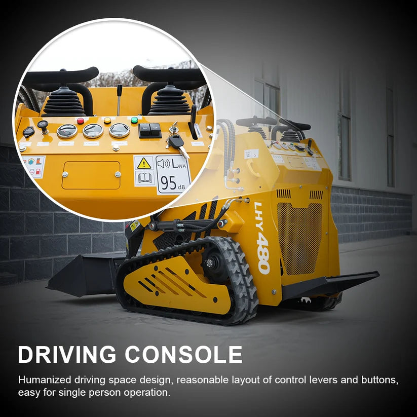 HUAYEE LHY480 Mini Skid Steer Loader