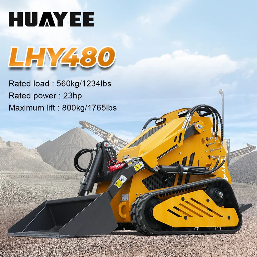 HUAYEE LHY480 Mini Skid Steer Loader