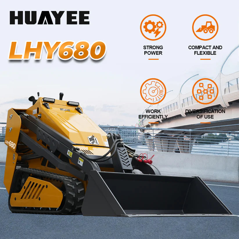 HUAYEE LHY680 Mini Skid Steer Loader