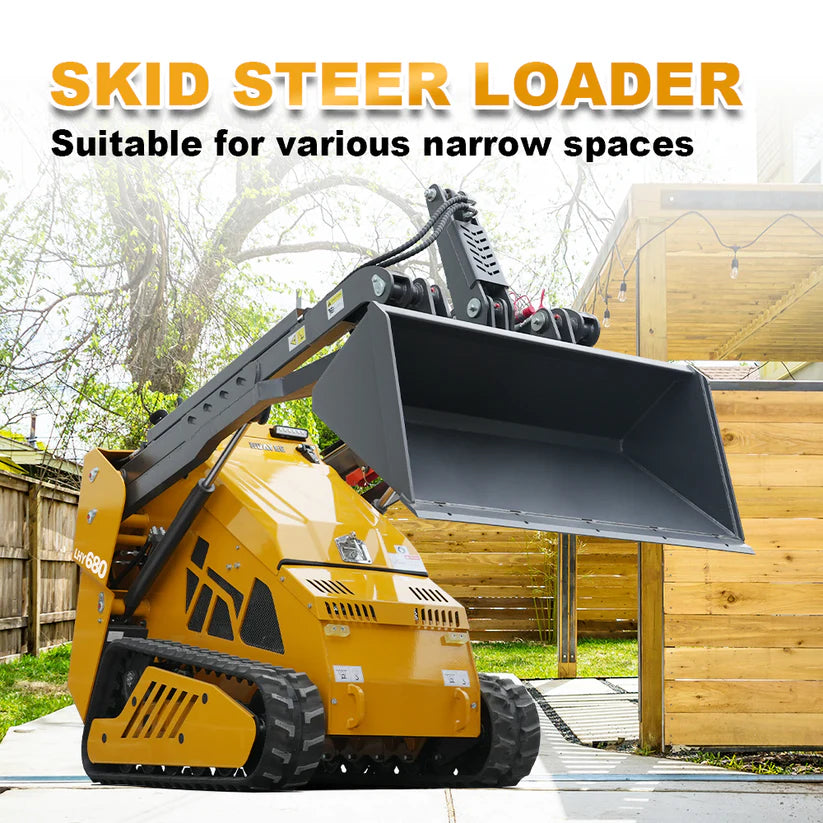 HUAYEE LHY680 Mini Skid Steer Loader
