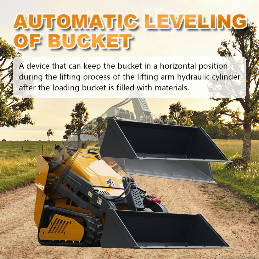 HUAYEE LHY680 Mini Skid Steer Loader