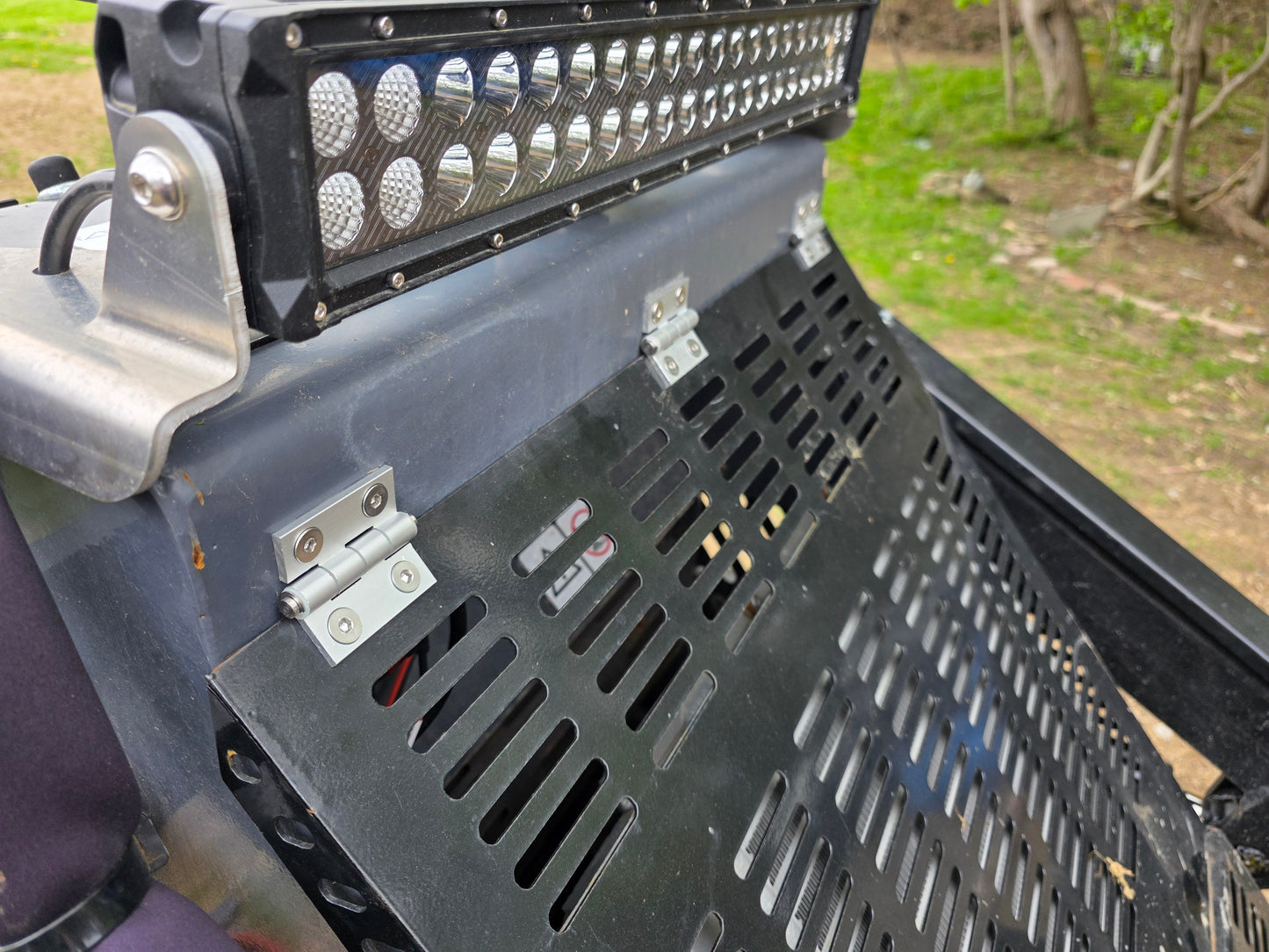 Extruded Aluminum Hood Hinge Set for AGT "K" Models (Not Lift-Off)