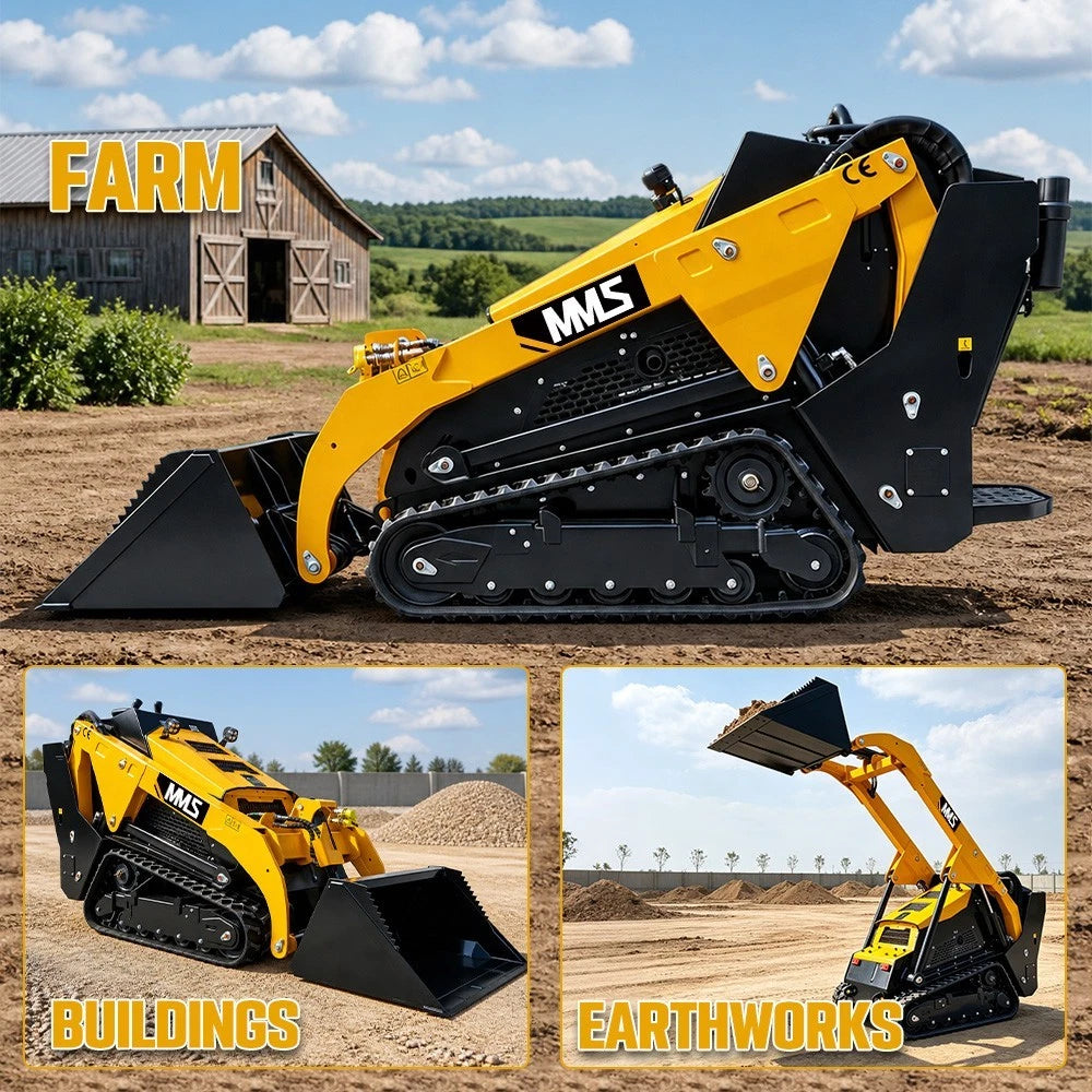 MMS MS1000 Mini Skid Steer Loader V1000 FREE SHIPPING
