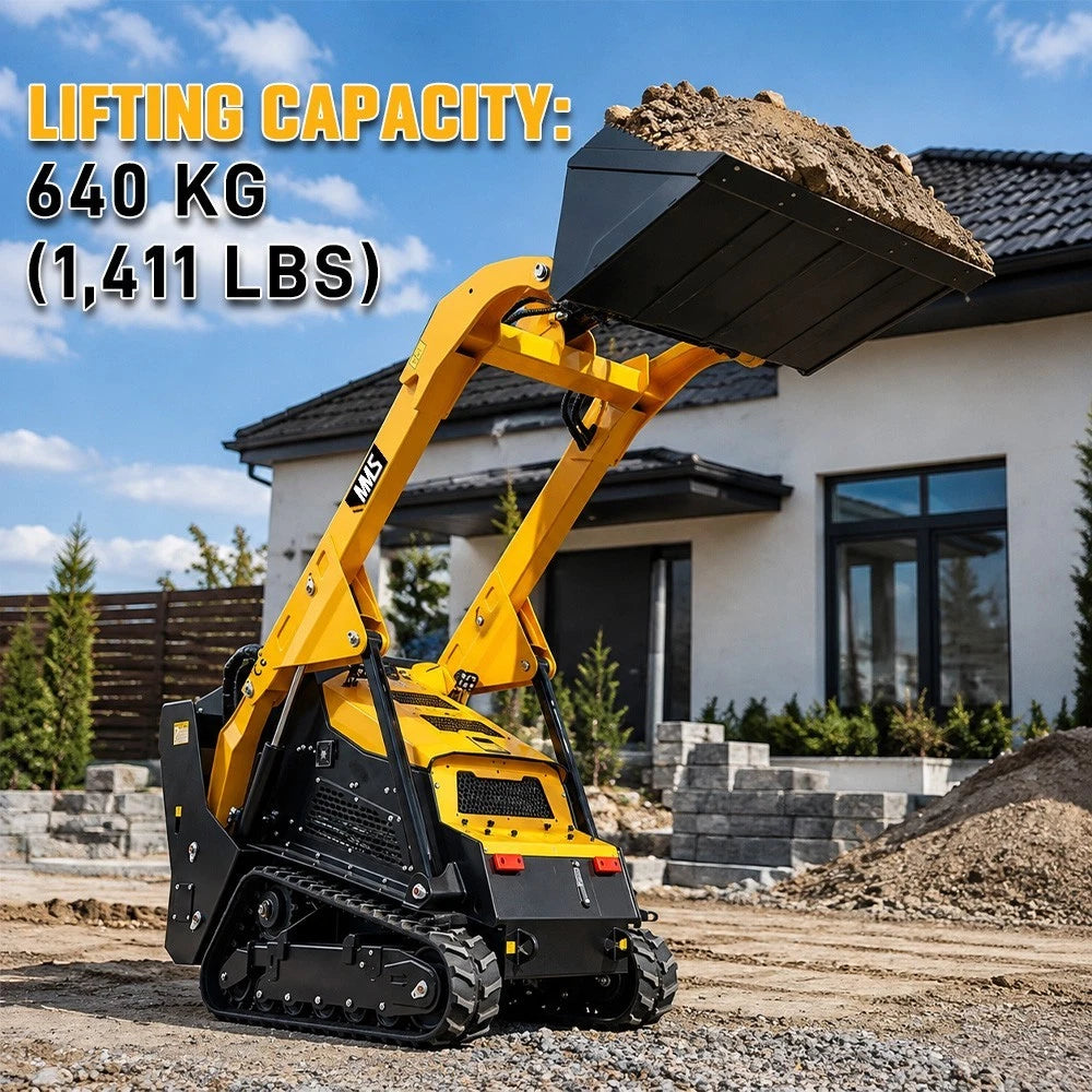 MMS MS1000 Mini Skid Steer Loader V1000 FREE SHIPPING